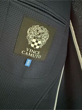 Vince Camuto Men's Dark Navy Lightweight Shirt Jacket